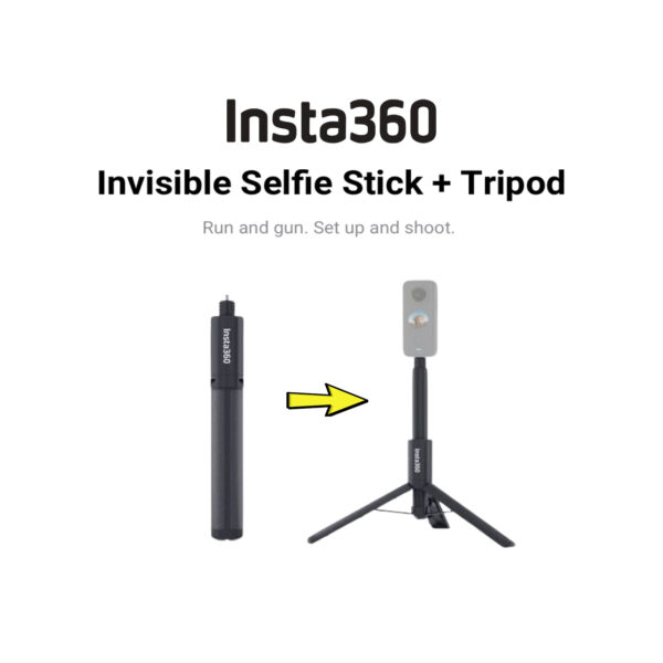2-in-1 Stick + Tripod 0