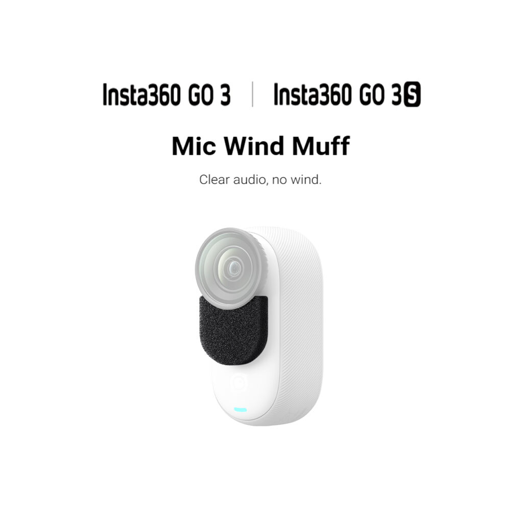 Insta360 Go 3/3S Mic Wind Muff - Dronecare